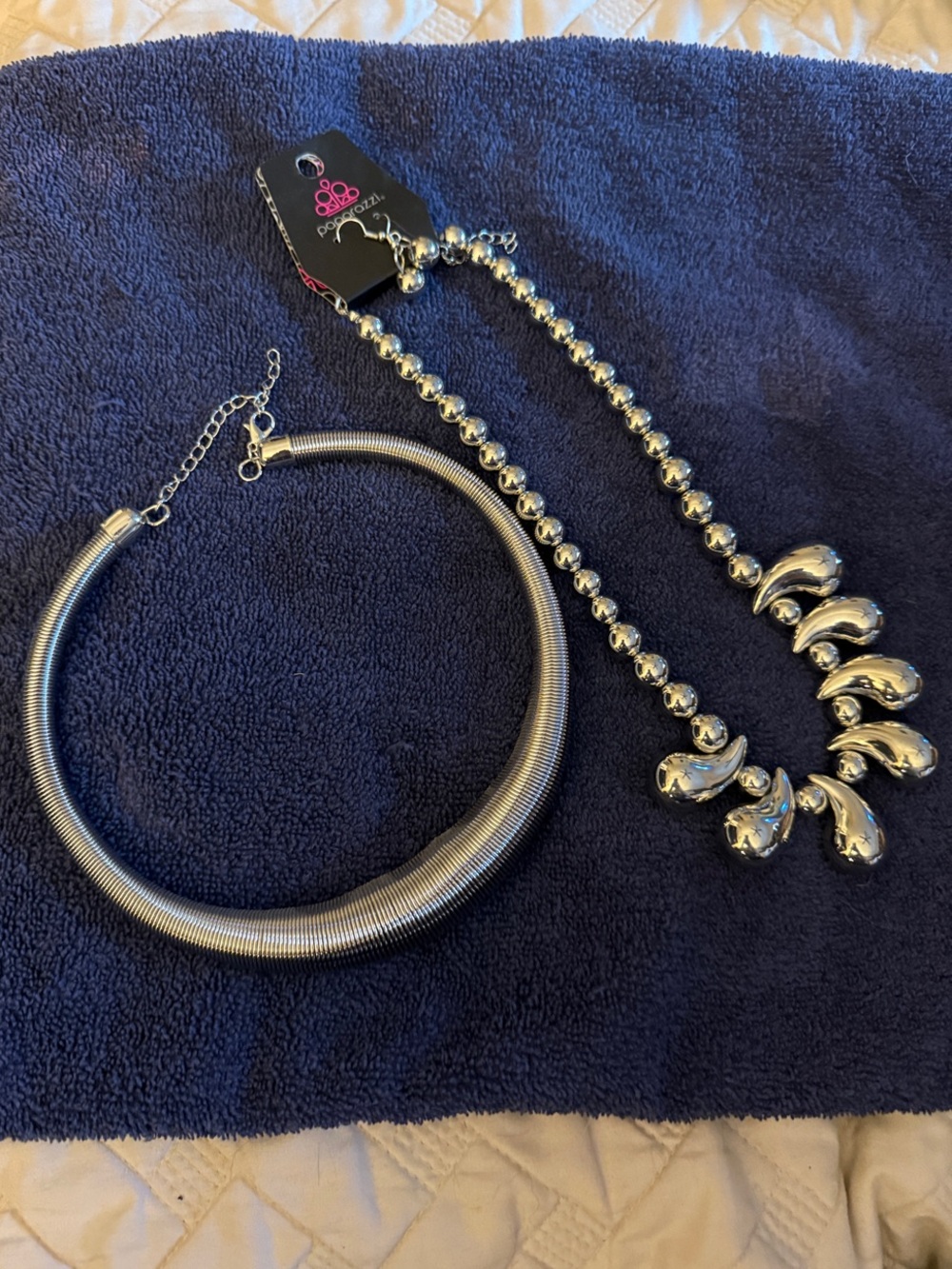 Silver Statement Necklaces - Silver Tone Women Jewelry